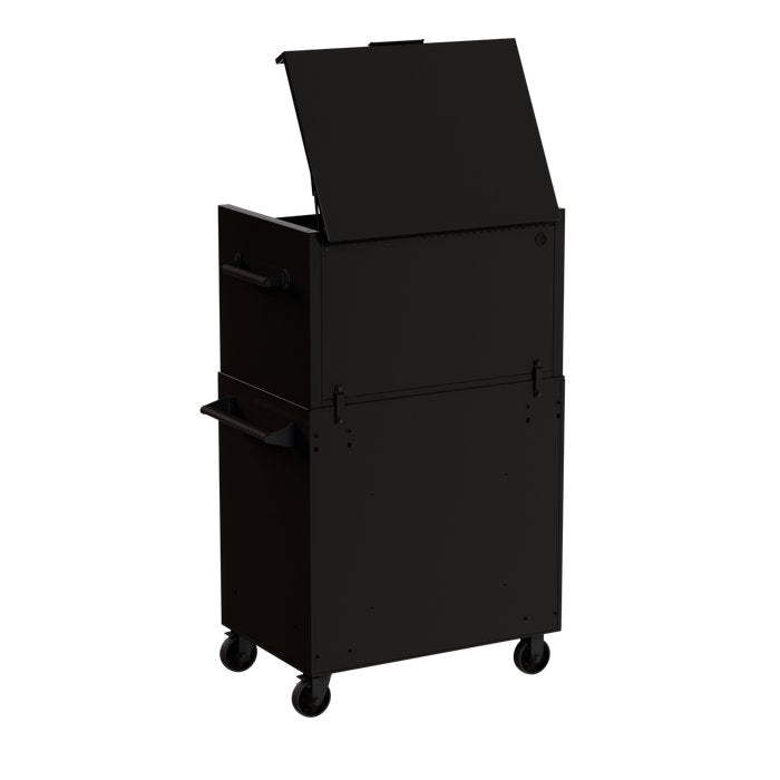 Homak 36" RS Pro 11-Drawer Combo in Midnight Black - 210d view