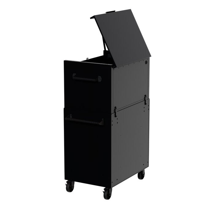 Homak 36" RS Pro 11-Drawer Combo in Midnight Black - 240d view
