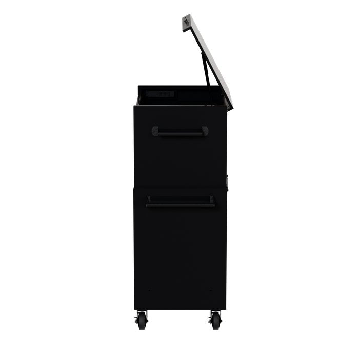 Homak 36" RS Pro 11-Drawer Combo in Midnight Black - 270d_R view