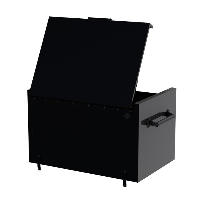Homak 36" RS Pro 4-Drawer Top Chest in Midnight Black - 150d view