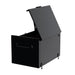 Homak 36" RS Pro 4-Drawer Top Chest in Midnight Black - 240d view