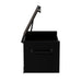 Homak 36" RS Pro 4-Drawer Top Chest in Midnight Black - 90d_L view