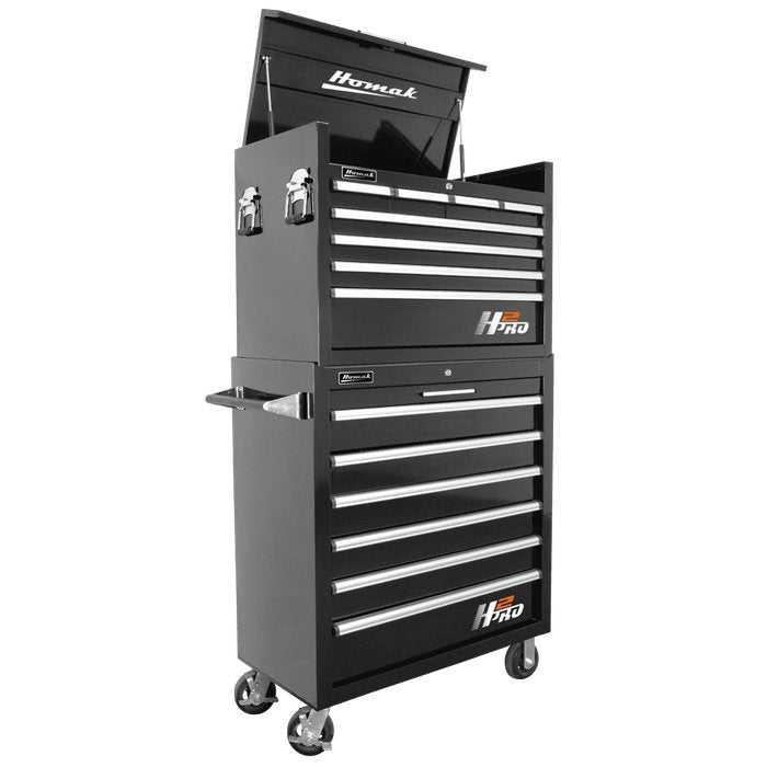 Homak 36-Inch H2Pro Combo in Midnight Black