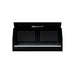 Homak 54" RS Pro Hutch in Midnight Black