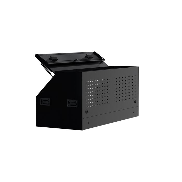 Homak 54" RS Pro Top Hutch — Left-Rear Perspective