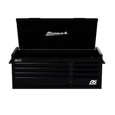 Homak 54" RS Pro 8-Drawer Top Chest in Midnight Black