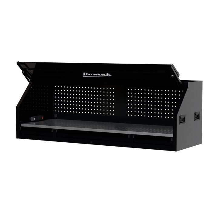 Homak RS Pro Hutch 72-Inch, Front-Left View