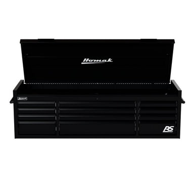 Homak 72" RS Pro 12-Drawer Top Chest in Midnight Black