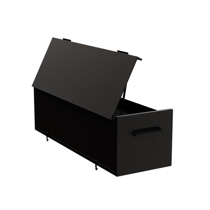 Homak 72" RS Pro 12-Drawer Top Chest in Midnight Black - 120d view