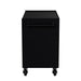 Homak 41" RS Pro 9-Drawer Rolling Cabinet in Midnight Black - 270d_R view