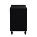 Homak 41" RS Pro 9-Drawer Rolling Cabinet in Midnight Black - 90d_L view