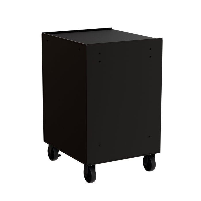 Homak 27" RS Pro 7-Drawer Roller Cabinet in Midnight Black - 120d view