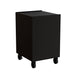 Homak 27" RS Pro 7-Drawer Roller Cabinet in Midnight Black - 120d view