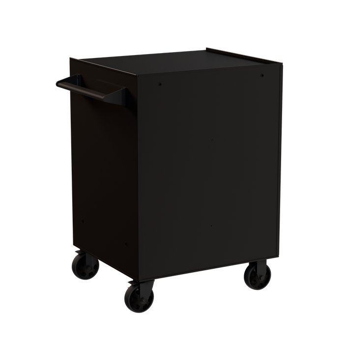 Homak 27" RS Pro 7-Drawer Roller Cabinet in Midnight Black - 210d view