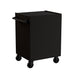 Homak 27" RS Pro 7-Drawer Roller Cabinet in Midnight Black - 210d view