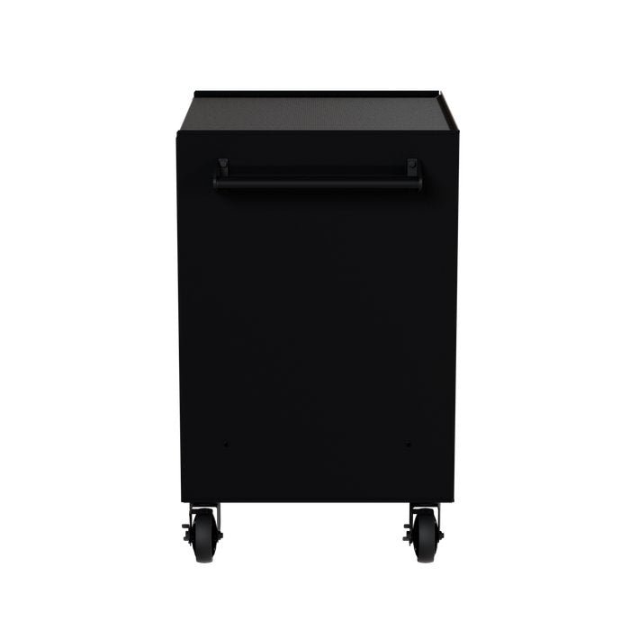 Homak 27" RS Pro 7-Drawer Roller Cabinet in Midnight Black - 270d_R view