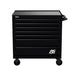 Homak 36" RS Pro 7-Drawer Roller Cabinet in Midnight Black