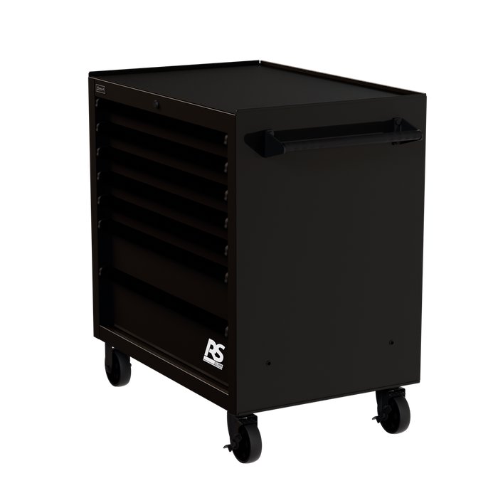 RS Pro Steel Rolling Cabinet, 36-Inch - Left-Front Angle