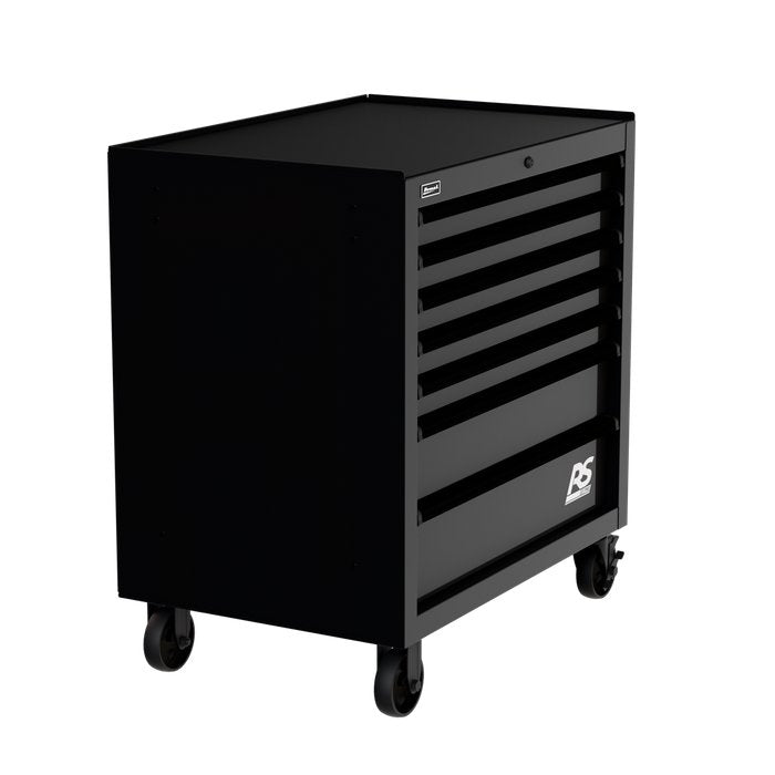 Homak 36" RS Pro Cabinet, Midnight Black - Right-Front Angle