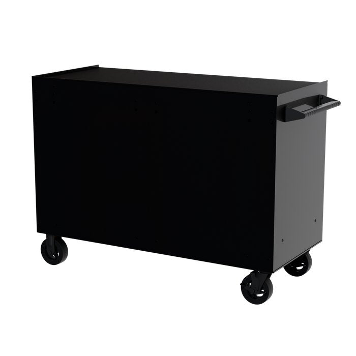 Homak 54" RS Pro 10-Drawer Rolling Cabinet in Midnight Black - 150d view