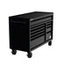 Homak 54" RS Pro 10-Drawer Rolling Cabinet in Midnight Black - 60d view