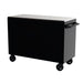 Homak 54" RS Pro 10-Drawer Rolling Cabinet with Stainless Steel Top in Midnight Black - 150d view