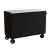 Homak 54" RS Pro 10-Drawer Rolling Cabinet with Stainless Steel Top in Midnight Black - 210d view