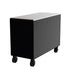 Homak 54" RS Pro 10-Drawer Rolling Cabinet with Stainless Steel Top in Midnight Black - 240d view
