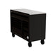 Homak 54" RS Pro 10-Drawer Rolling Cabinet with Stainless Steel Top in Midnight Black - 300d view