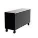 Homak 72" RS Pro 16-Drawer Rolling Cabinet with Stainless Steel Top in Midnight Black - 240d view