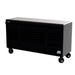 Homak 72" RS Pro 16-Drawer Rolling Cabinet with Stainless Steel Top in Midnight Black - 330d view