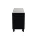 Homak 72" RS Pro 16-Drawer Rolling Cabinet with Stainless Steel Top in Midnight Black - 90d_L view