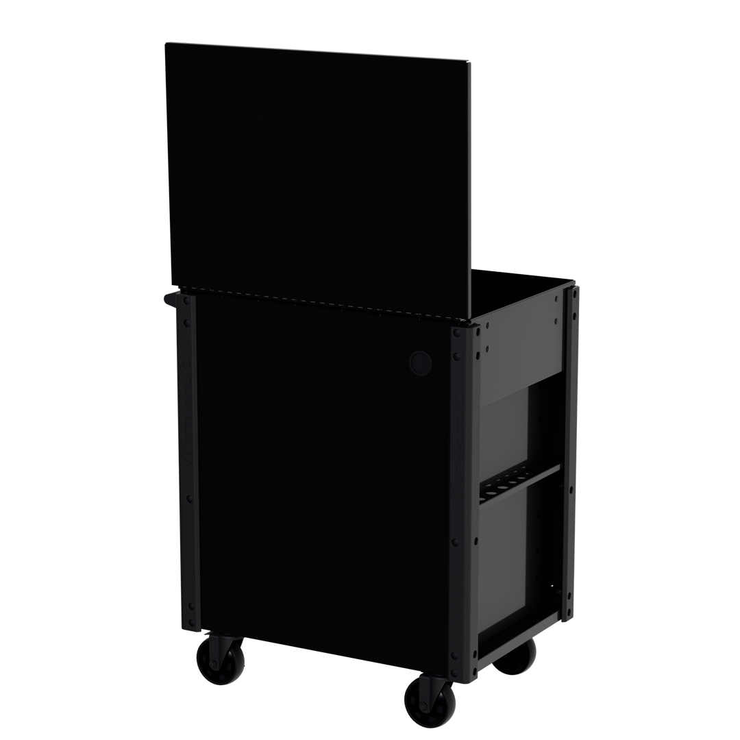 Homak 35 inch RS Pro 7-Drawer Cart in Midnight Black at 150d