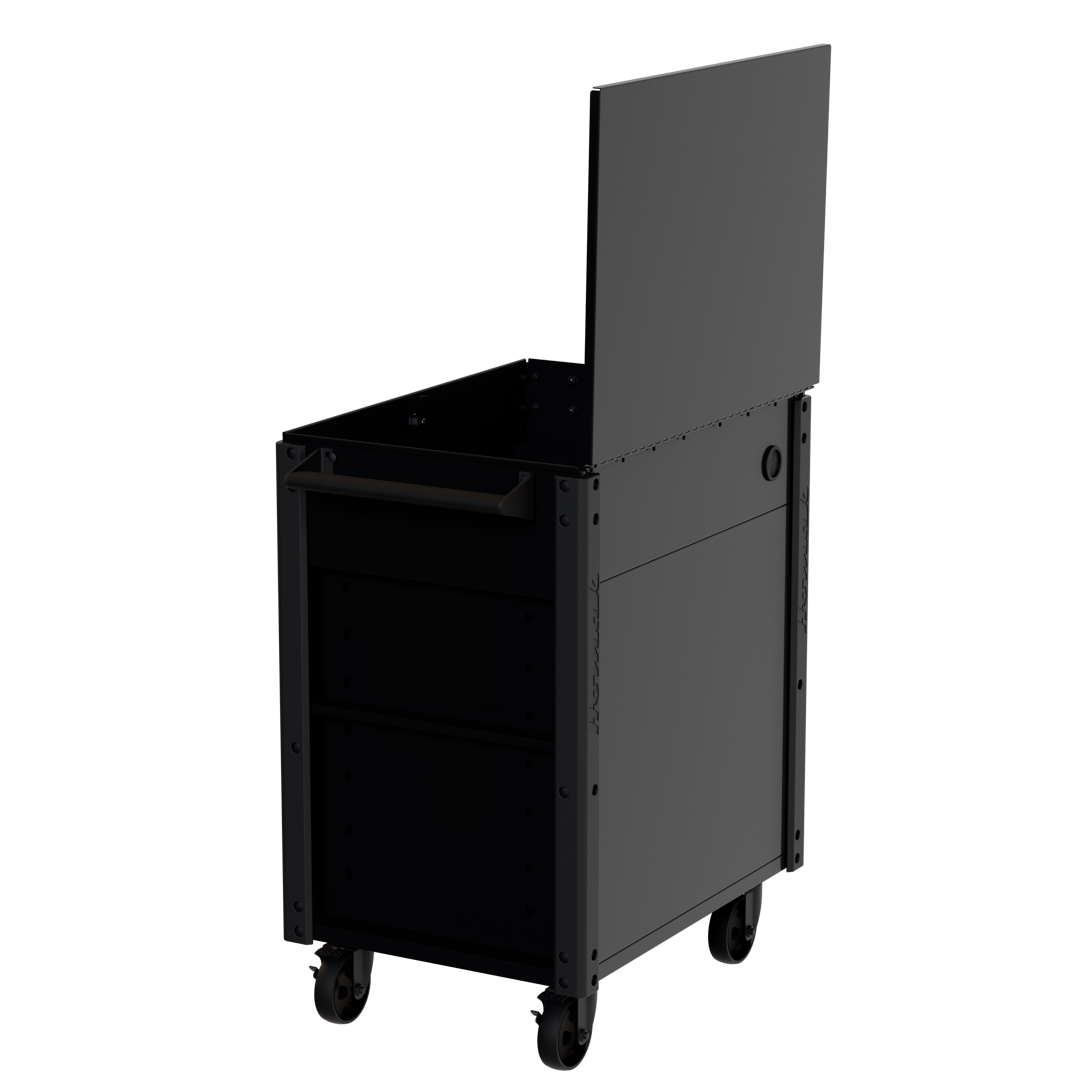 Homak 35 inch RS Pro 7-Drawer Cart in Midnight Black at 240d