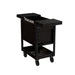 Homak 35 inch Pro Series Slide-Top Service Cart in Midnight Black