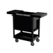 Homak 35 inch Pro Series Slide-Top Service Cart in Midnight Black