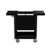 Homak 35 inch Pro Series Slide-Top Service Cart in Midnight Black