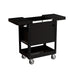 Homak 35 inch Pro Series Slide-Top Service Cart in Midnight Black