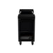 Homak 35 inch Pro Series Slide-Top Service Cart in Midnight Black