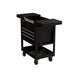 Homak 35 inch Pro Series Slide-Top Service Cart in Midnight Black