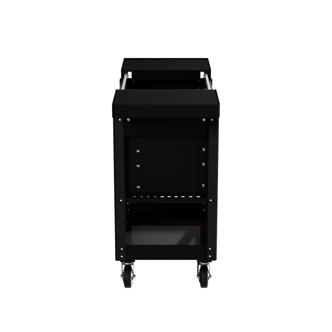 Homak 35 inch Pro Series Slide-Top Service Cart in Midnight Black