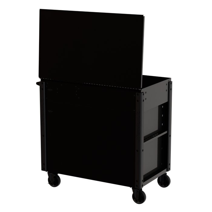 Homak RS Pro Cart (44", 8-Drawer) - Rear-Right View