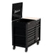 Homak 44" RS Pro Power Cart, Midnight Black - Right-Front Angle