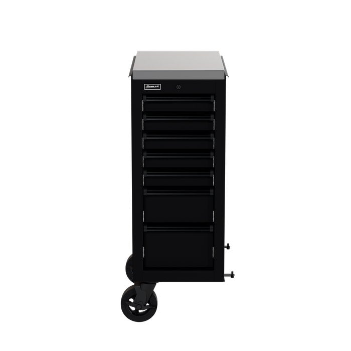 Homak 14 1/2-Inch RS Pro 7-Drawer Side Cabinet in Midnight Black