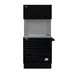Homak 36" CTS Combo in Midnight Black with Toolboard Backsplash