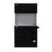 Homak 41" CTS Combo in Midnight Black with Toolboard Backsplash