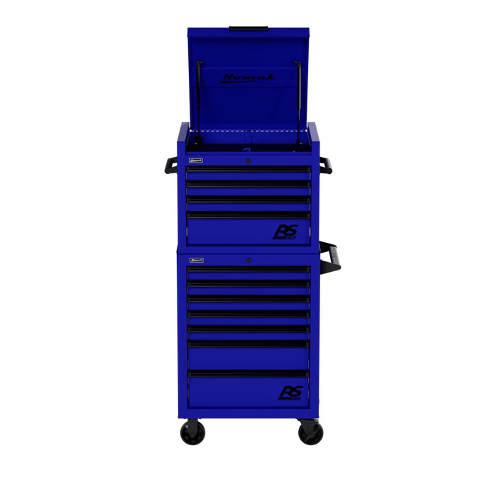 Homak 27" RS Pro 11-Drawer Combo in Rally Sport Blue