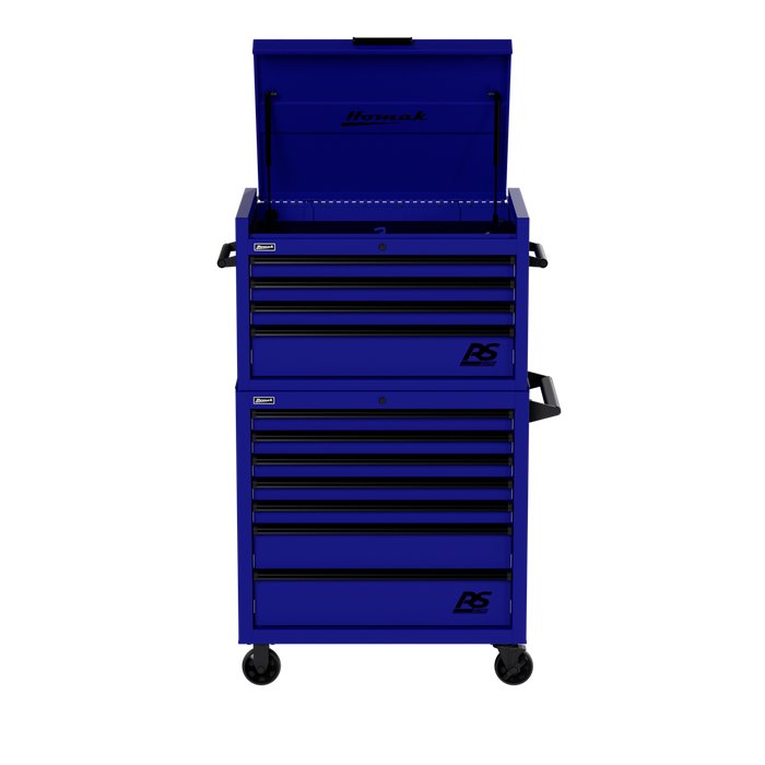 Homak 36" RS Pro 11-Drawer Combo in Rally Sport Blue