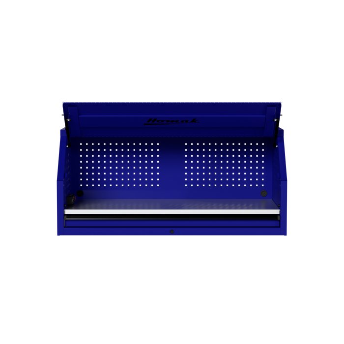 Rally Sport Blue Homak RS Pro Hutch, 54-Inch Model