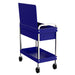 Homak 34-Inch 1-Drawer Flip-Top Service Cart with Lockable Lid in Rally Sport Blue, alternate view